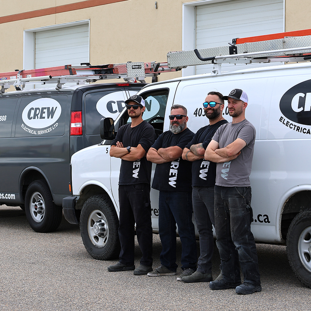 Crew Technical Services replacing a GFCI outlet in a Diamond Valley kitchen