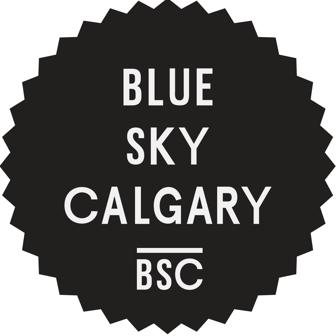blue sky calgary_badge_black Blue Sky Calgary Badge