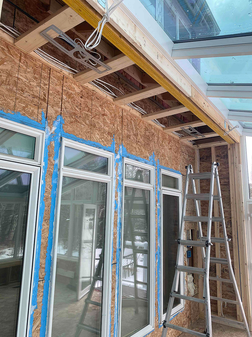 Crew Technical Services electrician completing a wiring project in Coventry Hills