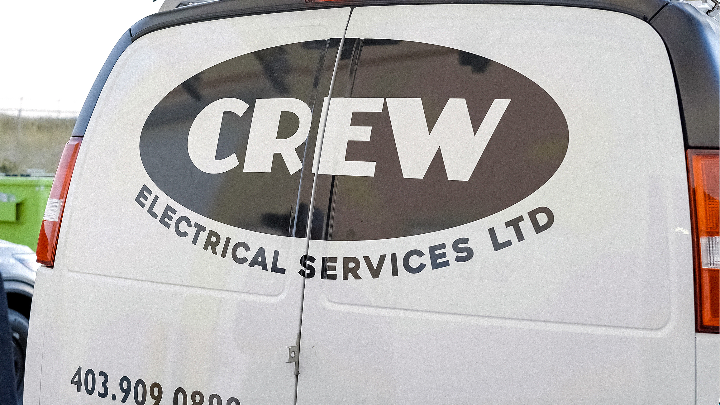 17. Red Seal electrician from Crew Technical Services on site in Mount Royal