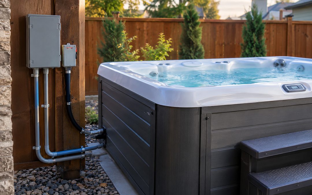 professional hot tub and spa electrical connections in Calgary